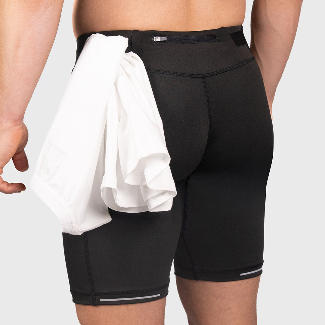 TWL - MEN'S HALF TIGHT - 9" - BLACK