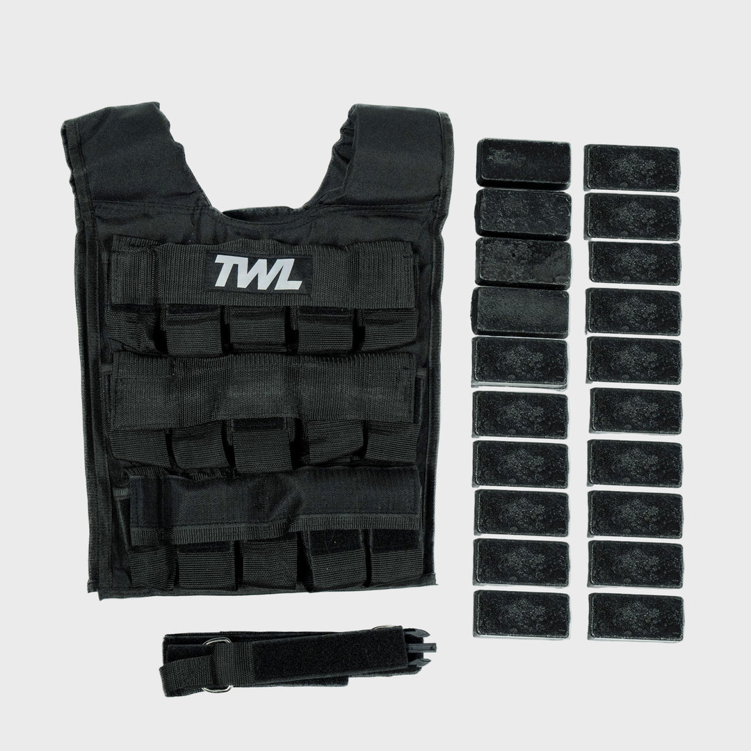 TWL - Weight Vest - Black - 20Kg