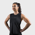 TWL - LADIES EVERYDAY CLASSIC MUSCLE TANK - BLACK/BLACK