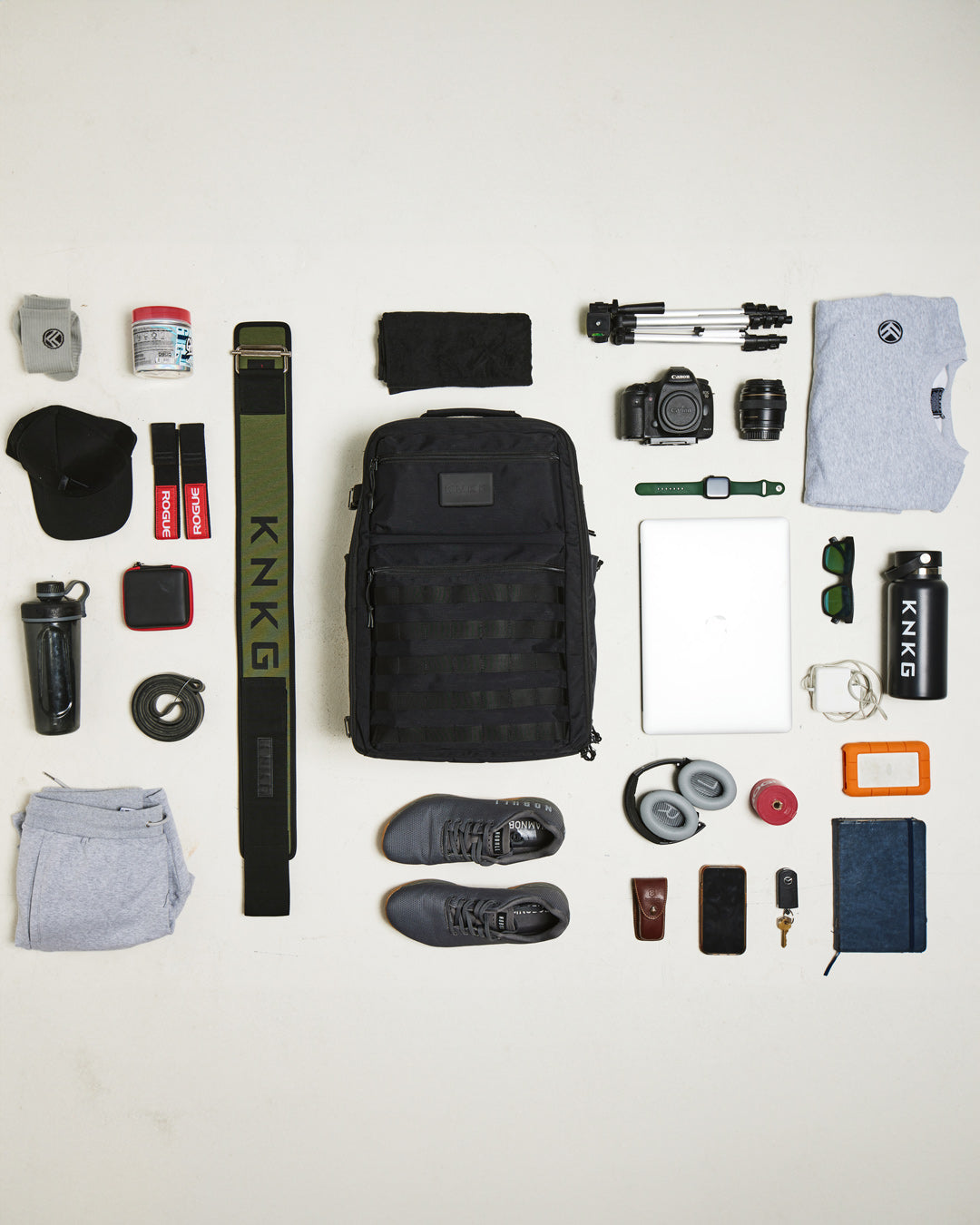 King Kong - CONQUER Backpack Large 38L - Black