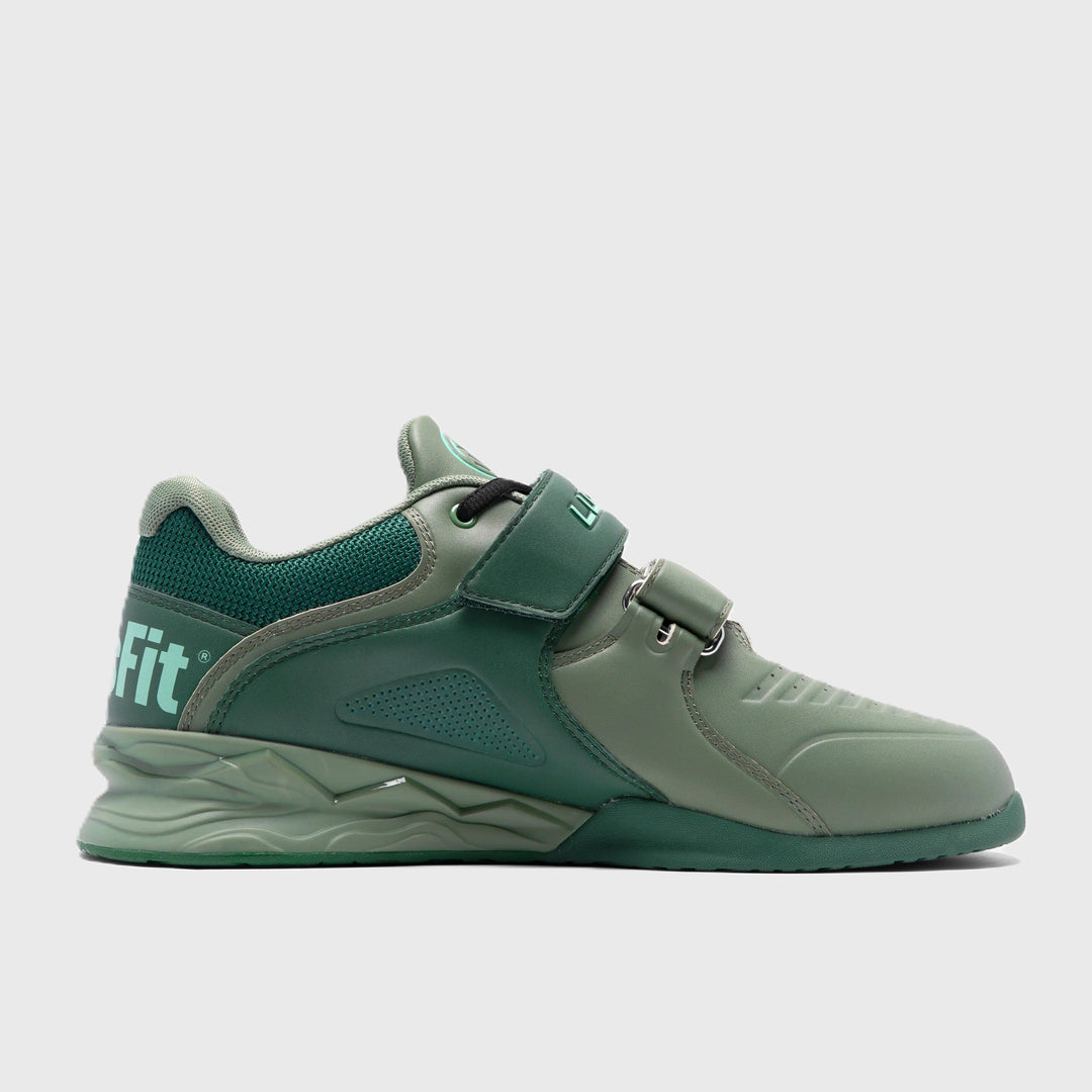 LUXIAOJUN - CrossFit® PowerPro Weightlifting Shoes by LU (Ranger Green)