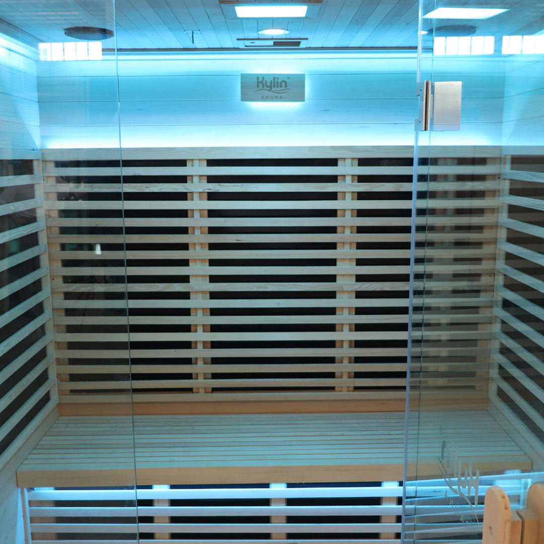 Kylin® Sauna -  Horizon Carbon Infrared Sauna Room 4 Person HL-500K