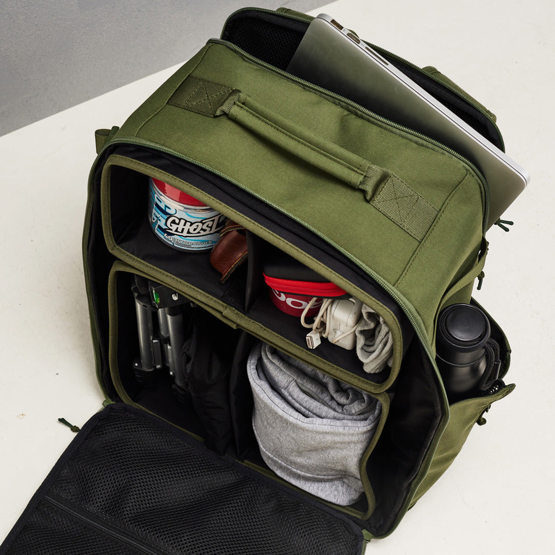 King Kong - CONQUER Backpack Large 38L - Green