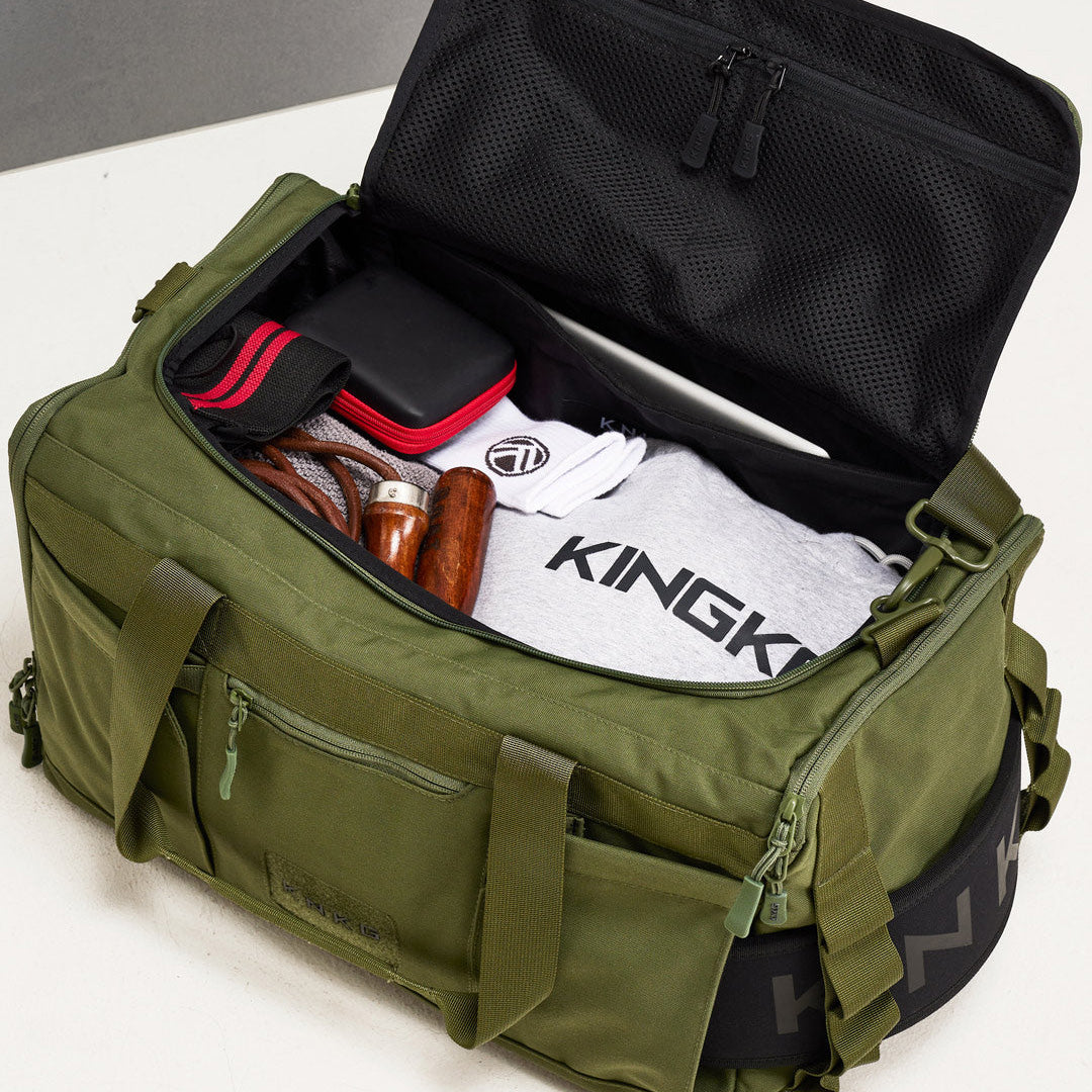 King Kong CORE 35L gym duffel in Green