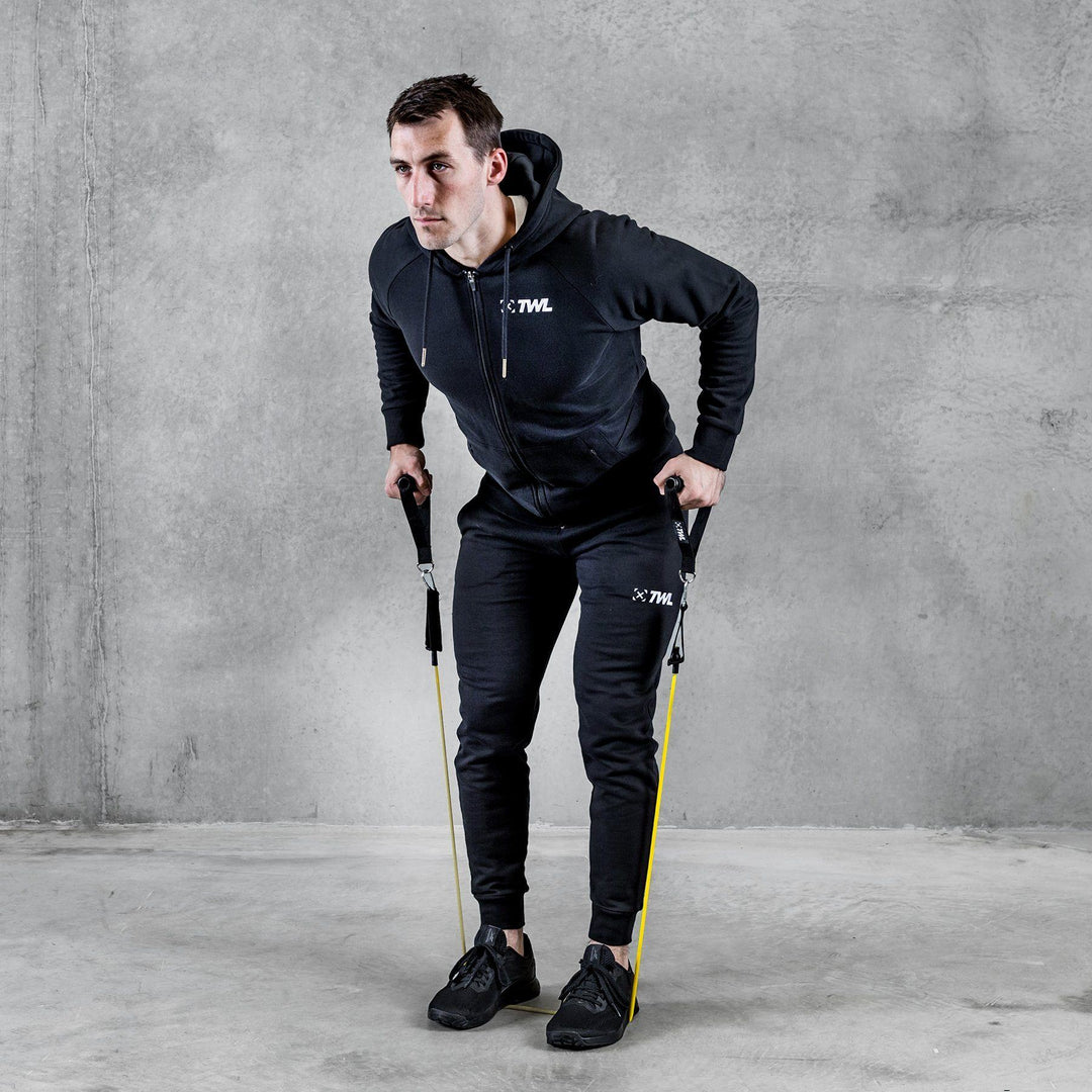 TWL - MEN'S APACHE 2.0 ZIP THROUGH HOODIE - BLACK
