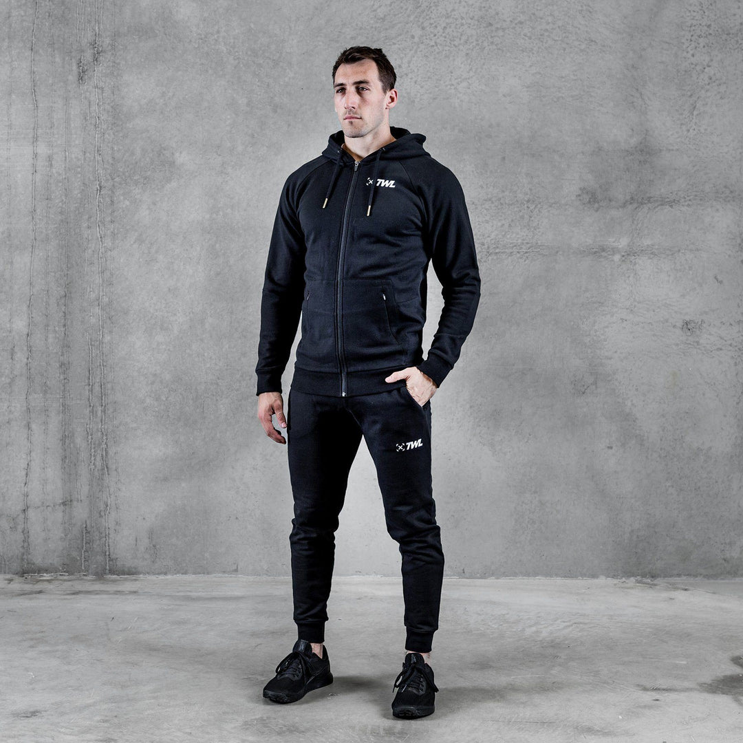 TWL - MEN'S APACHE 2.0 ZIP THROUGH HOODIE - BLACK