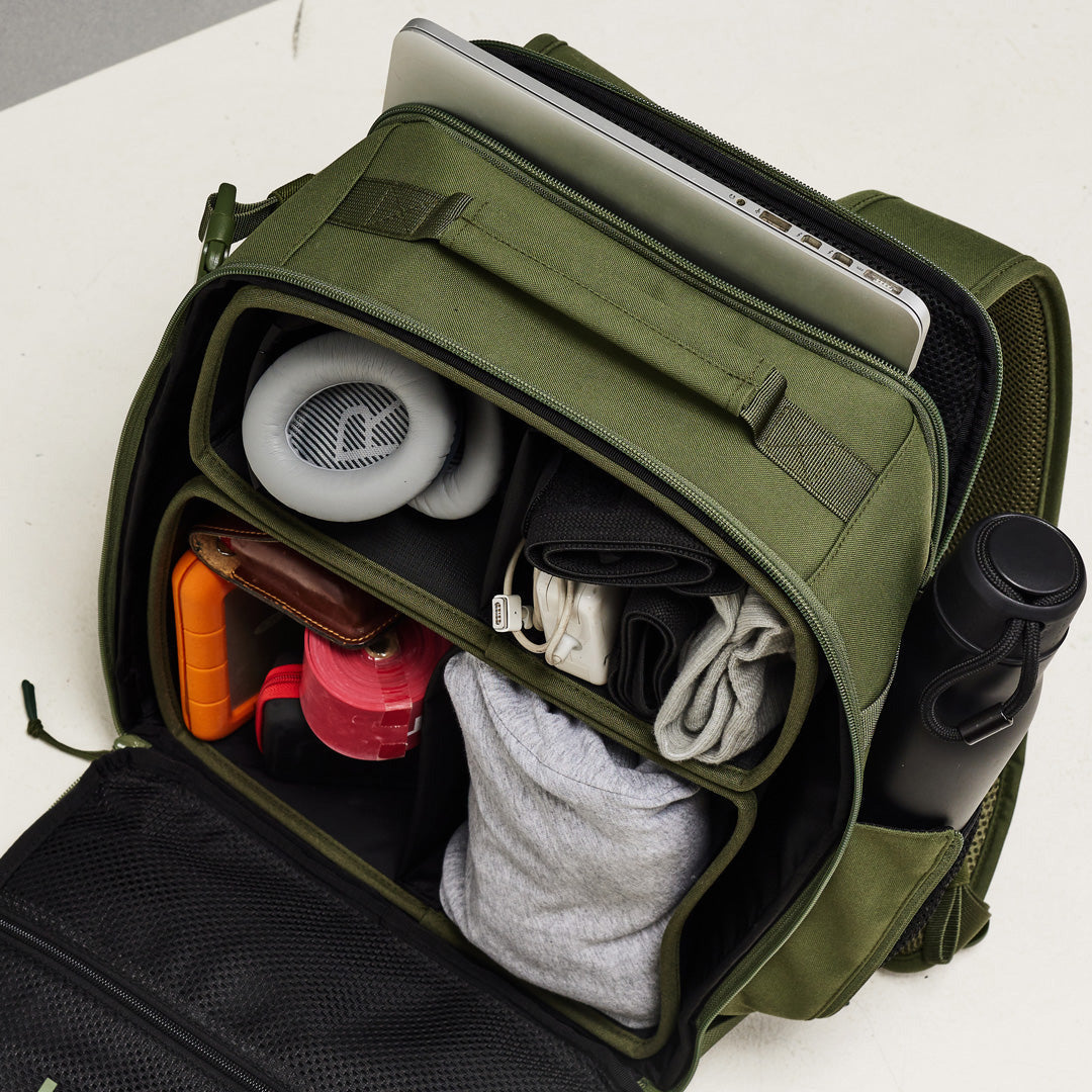 King Kong - CONQUER Backpack Small 19L - Green