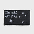TWL - VELCRO PATCH - AUSTRALIAN FLAG - BLACK/WHITE