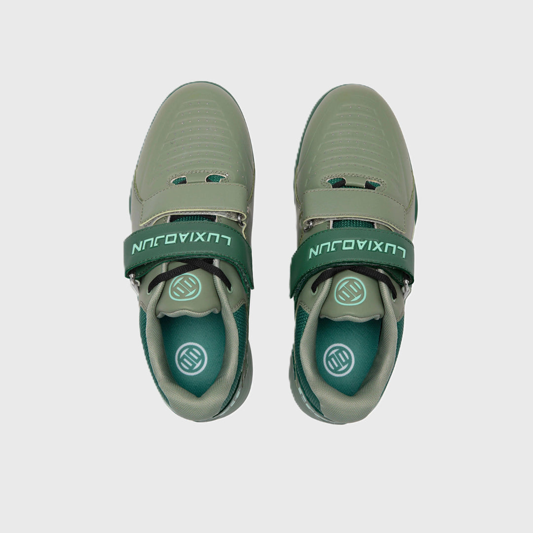 LUXIAOJUN - CrossFit® PowerPro Weightlifting Shoes by LU (Ranger Green)