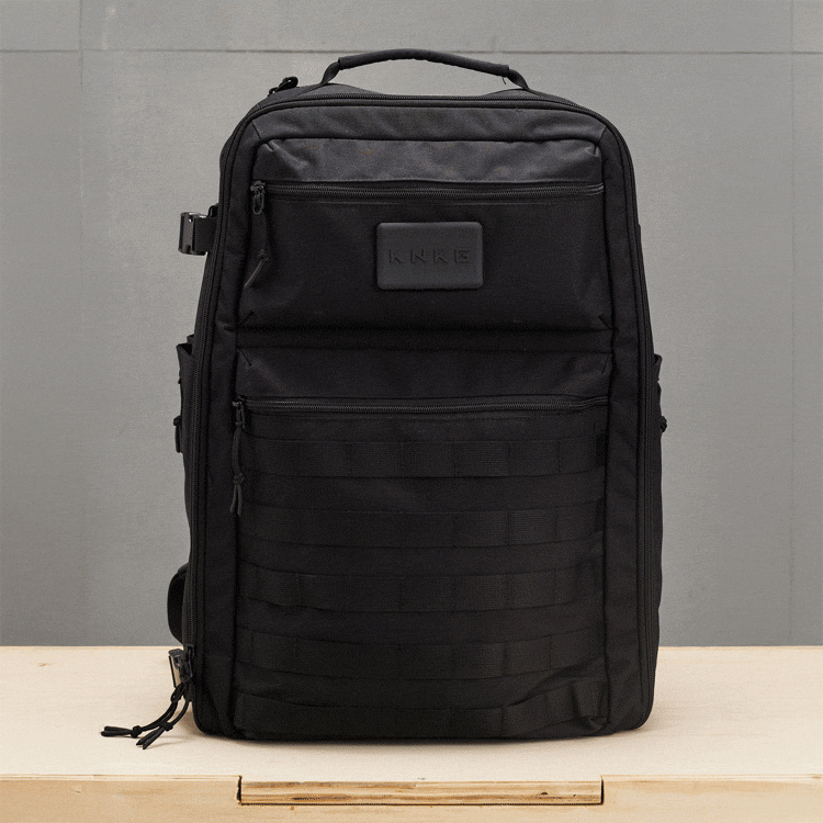 King Kong - CONQUER Backpack Large 38L - Black