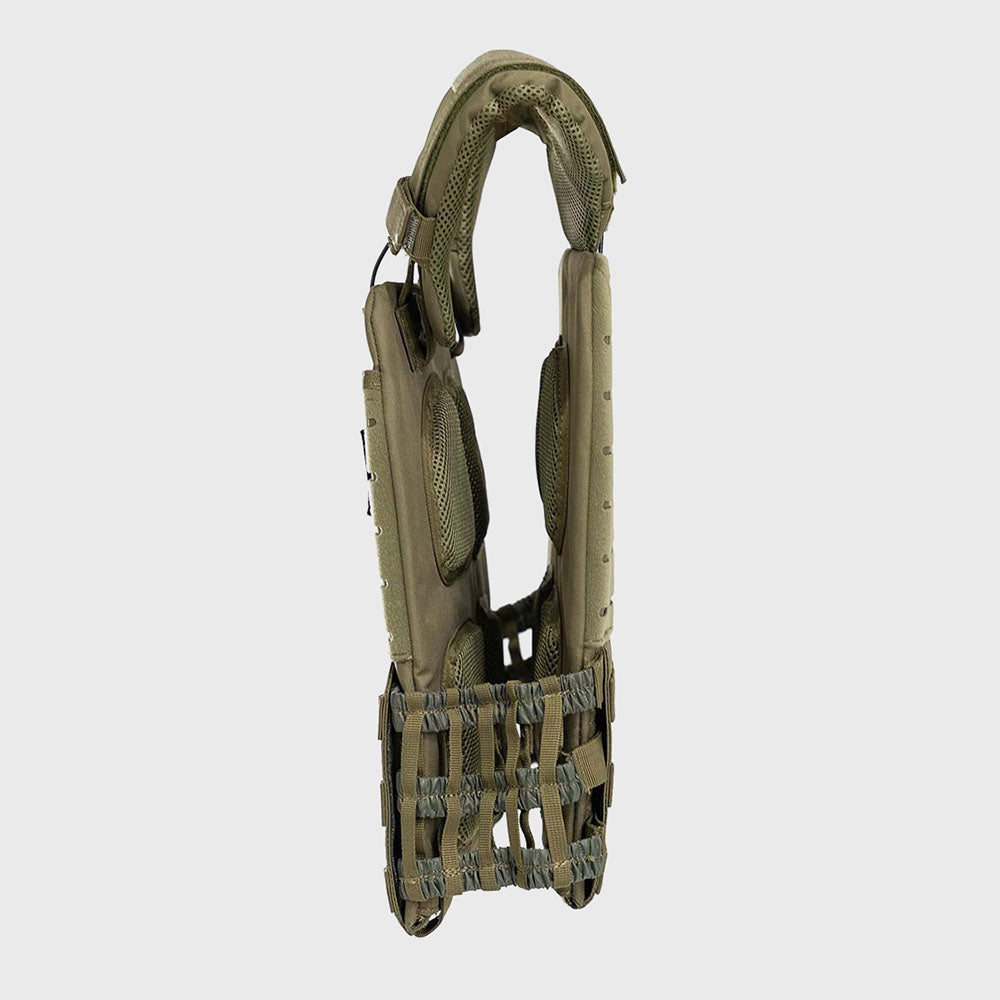VERVE - Tactical Vest Plate Carrier Only- Green