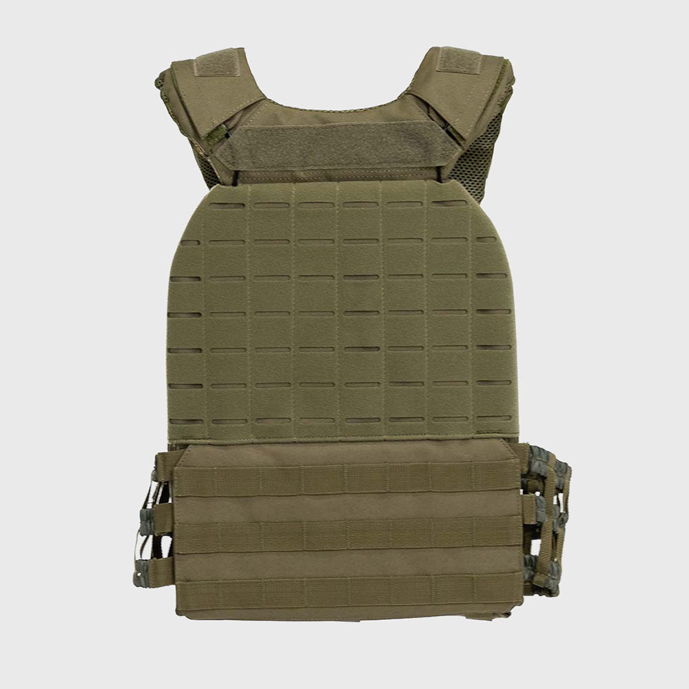 VERVE - Tactical Vest Plate Carrier Only- Green