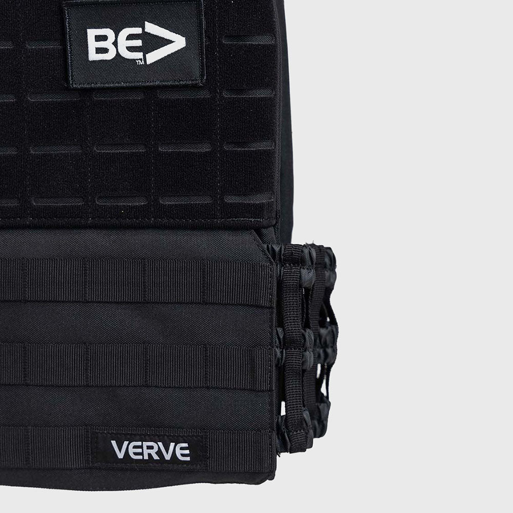 VERVE - Tactical Vest Plate Carrier Only - Black