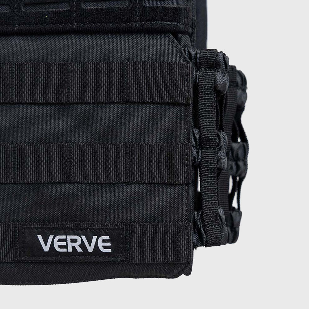 VERVE - Tactical Vest Plate Carrier Only - Black