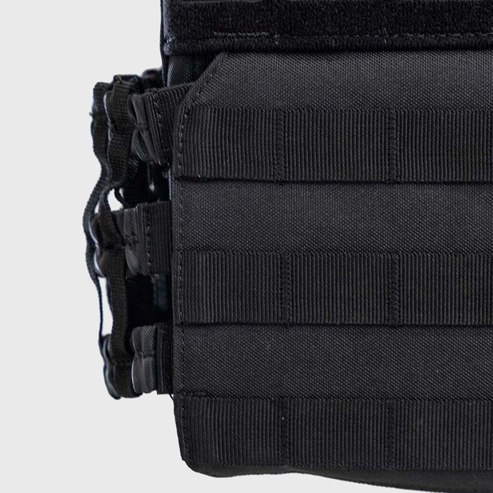 VERVE - Tactical Vest Plate Carrier Only - Black