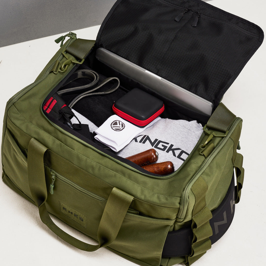 King Kong CORE 51L gym duffel in Green