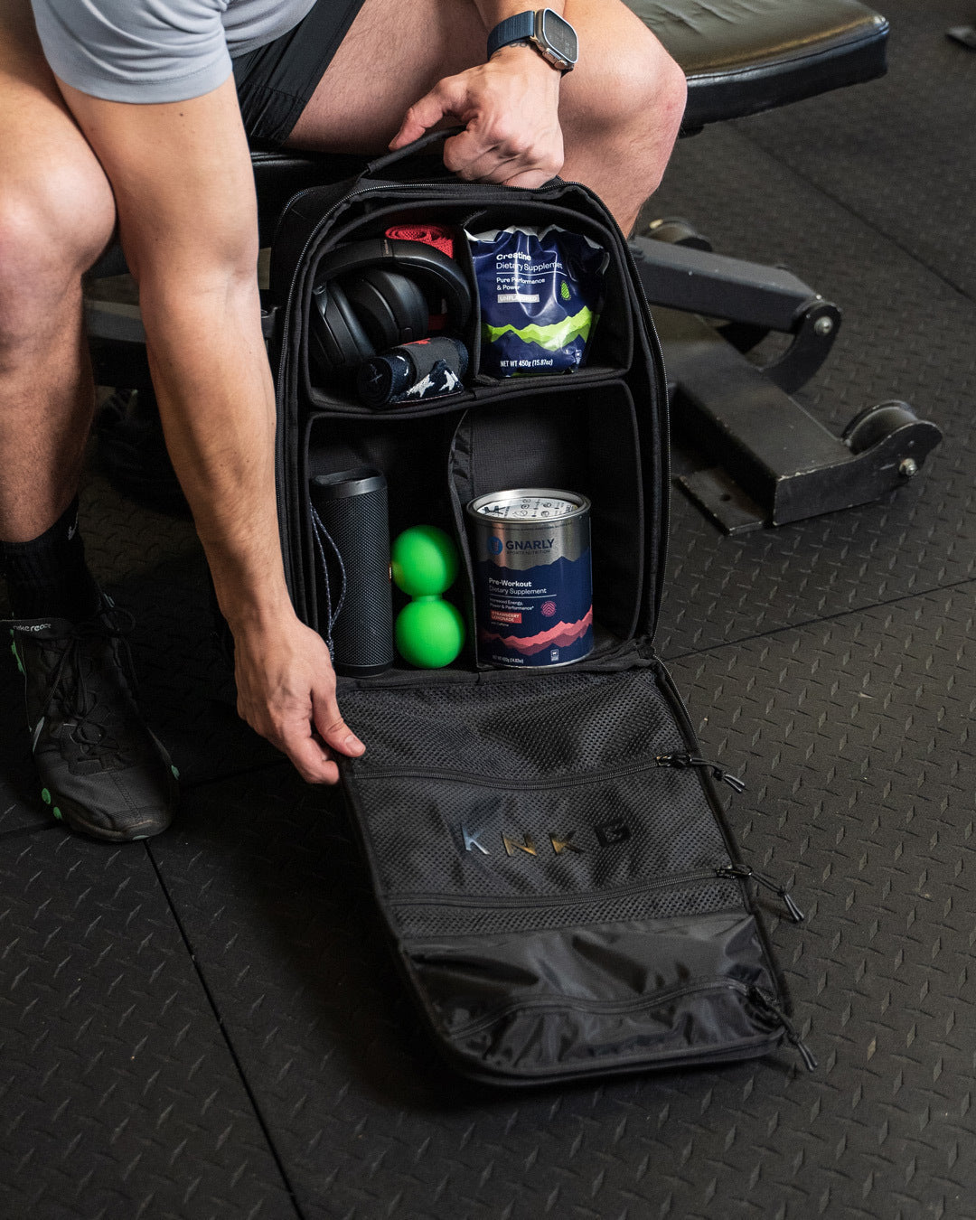 King Kong - CONQUER Backpack Large 38L - Black