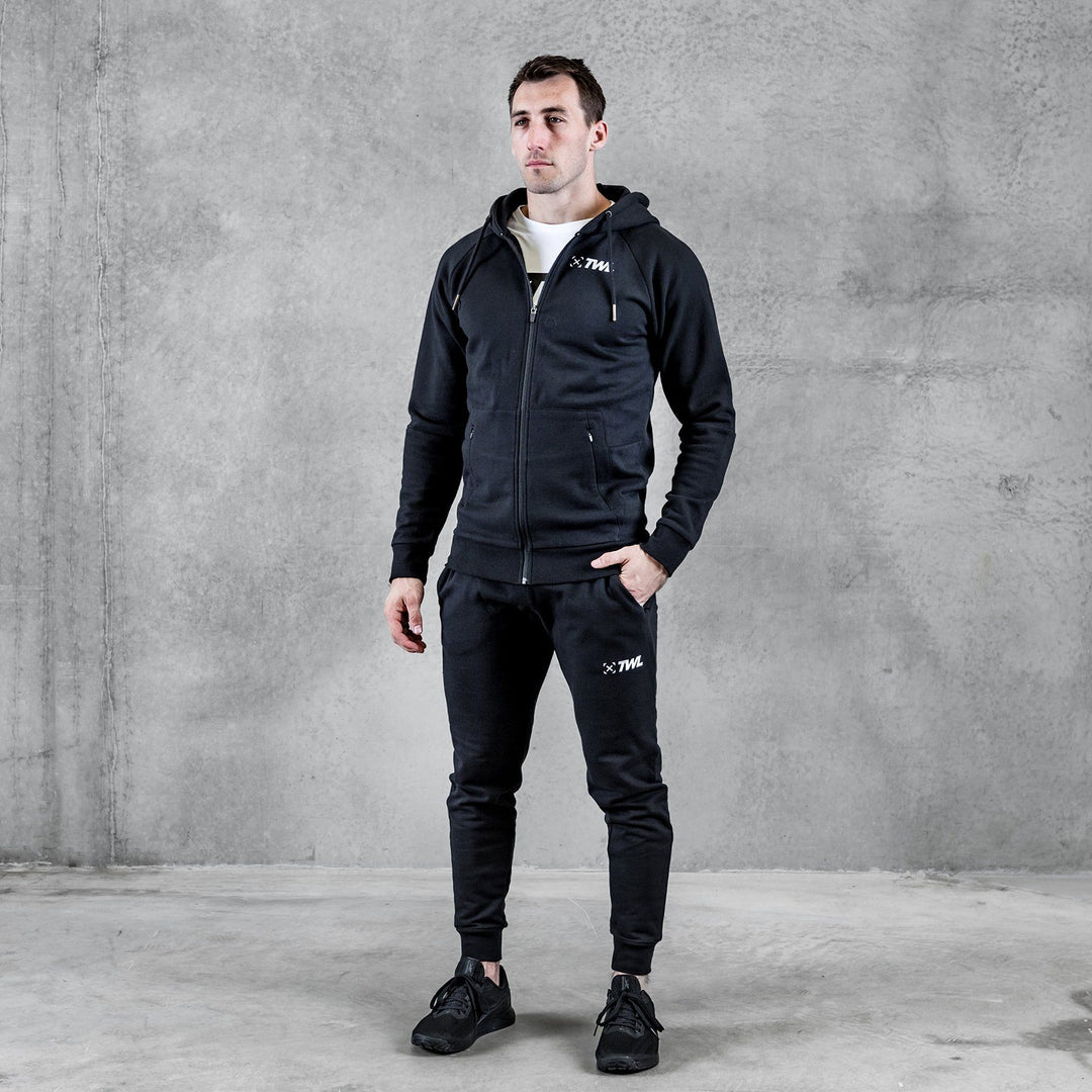 TWL - MEN'S APACHE 2.0 ZIP THROUGH HOODIE - BLACK