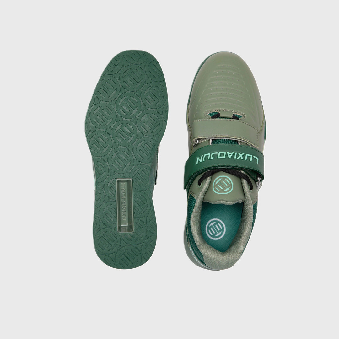 LUXIAOJUN - CrossFit® PowerPro Weightlifting Shoes by LU (Ranger Green)