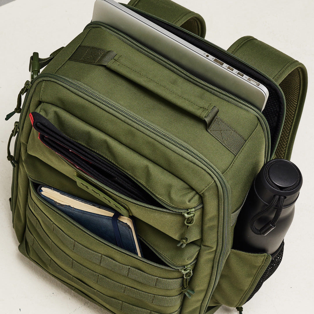 King Kong - CONQUER Backpack Small 19L - Green