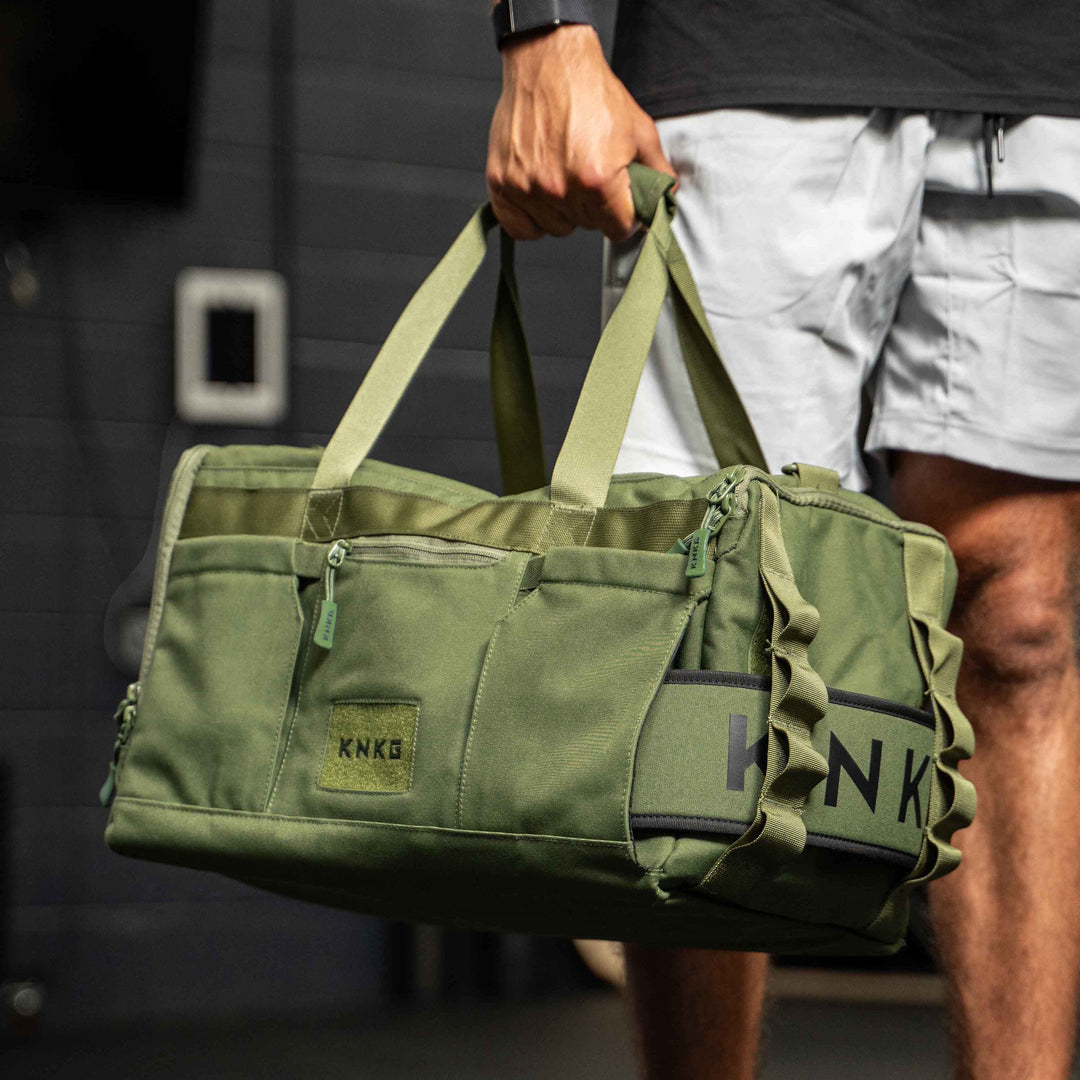 King Kong CORE 35L gym duffel in Green