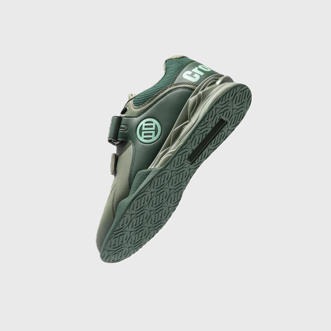 LUXIAOJUN - CrossFit® PowerPro Weightlifting Shoes by LU (Ranger Green)