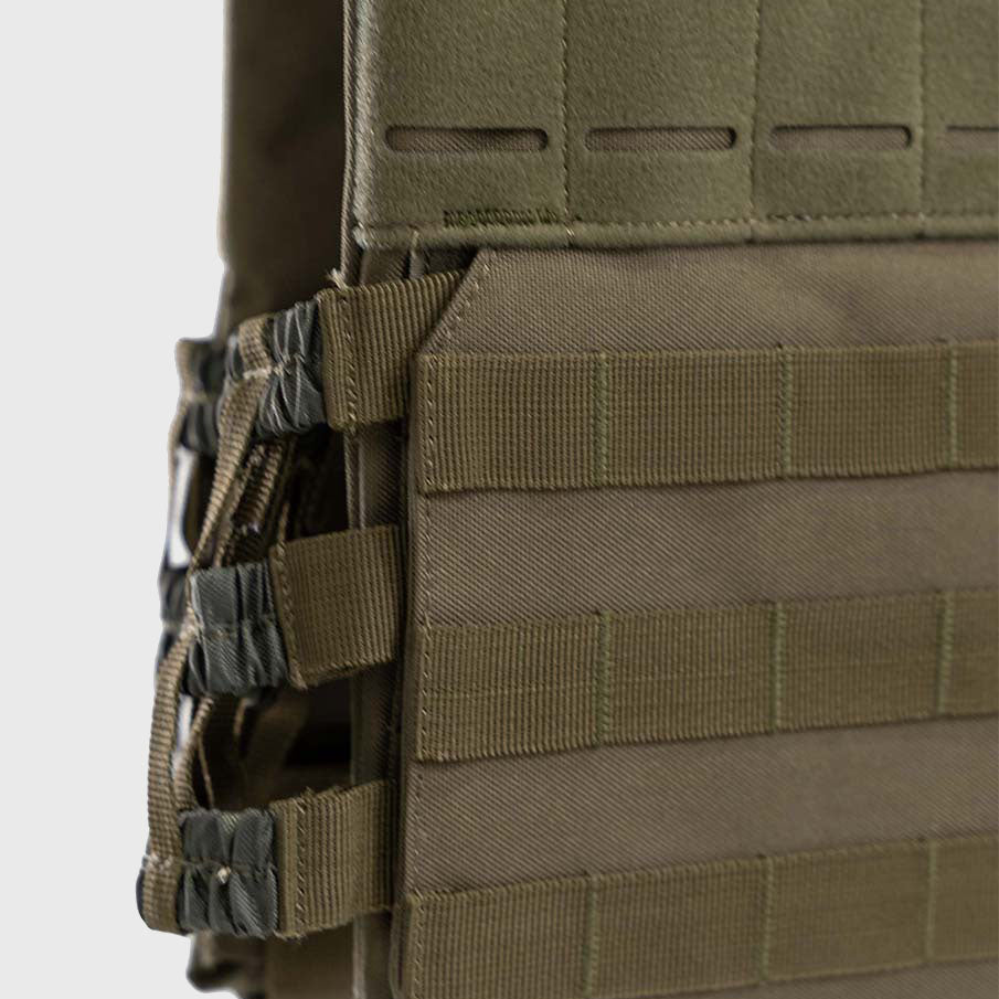 VERVE - Tactical Vest Plate Carrier Only- Green