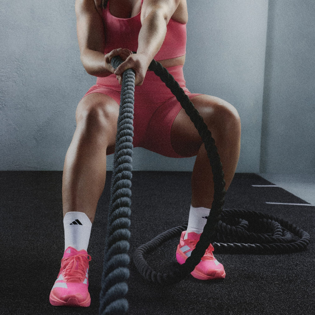 ADIDAS - ADIZERO DROPSET PRO TRAINER - WOMEN'S - SOLTUR/FROPUR/LUCPNK