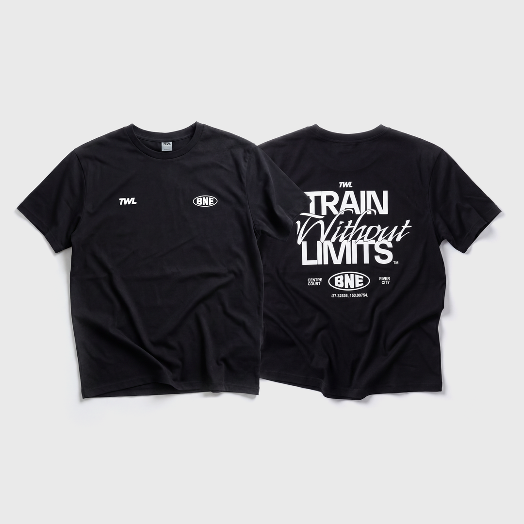 TWL - LIFESTYLE OVERSIZED T-SHIRT - BNE - BLACK