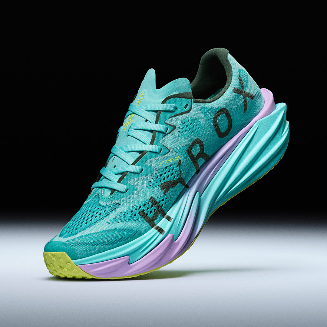PUMA - DEVIATE NITRO ELITE 4 PUMA X HYROX - MEN'S - INTENSE MINT-LIGHT LAVENDER