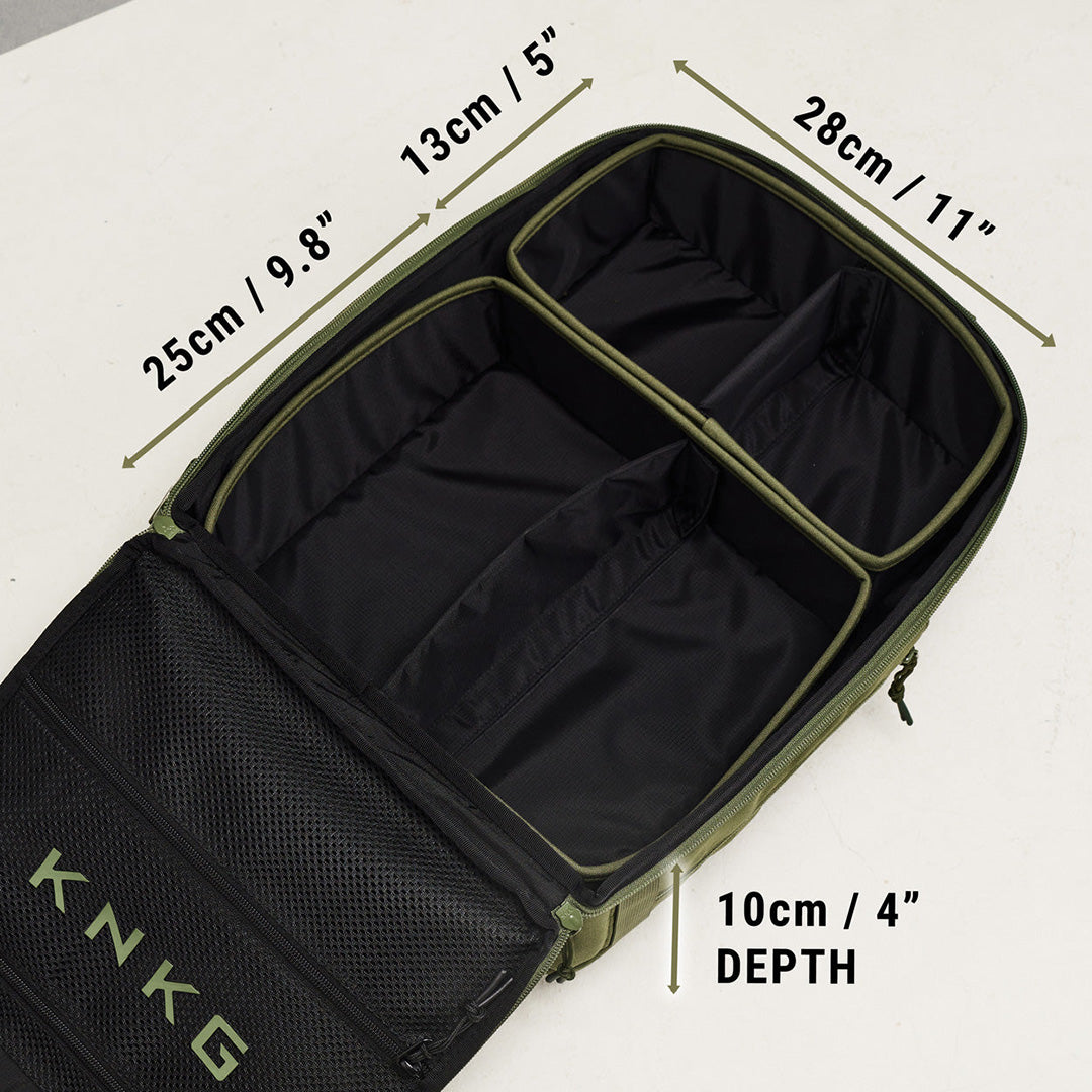 King Kong - CONQUER Backpack Small 19L - Green