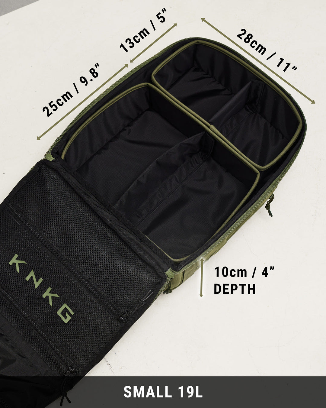 King Kong - CONQUER Backpack Small 19L - Natty