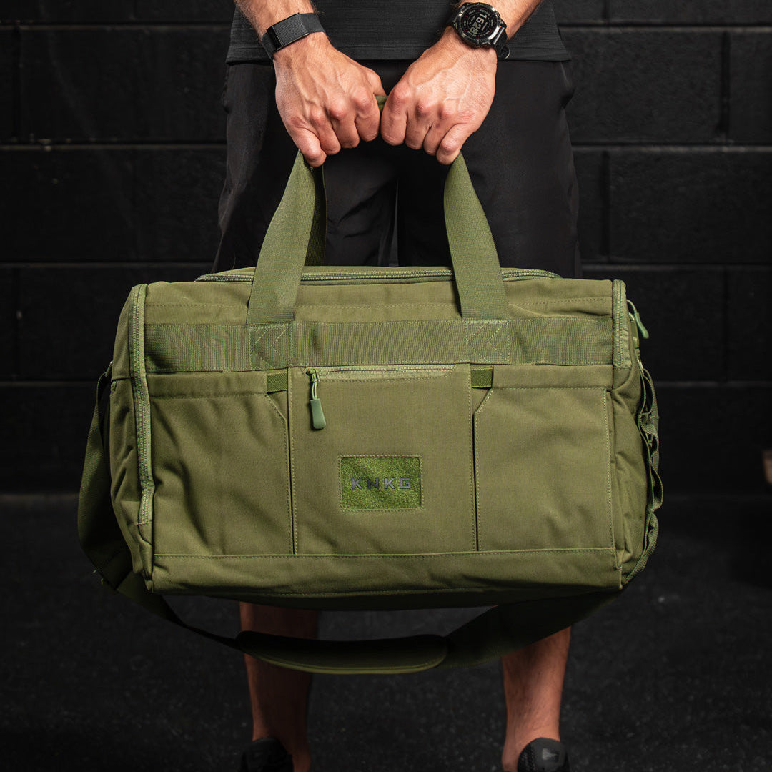 King Kong CORE 51L gym duffel in Green