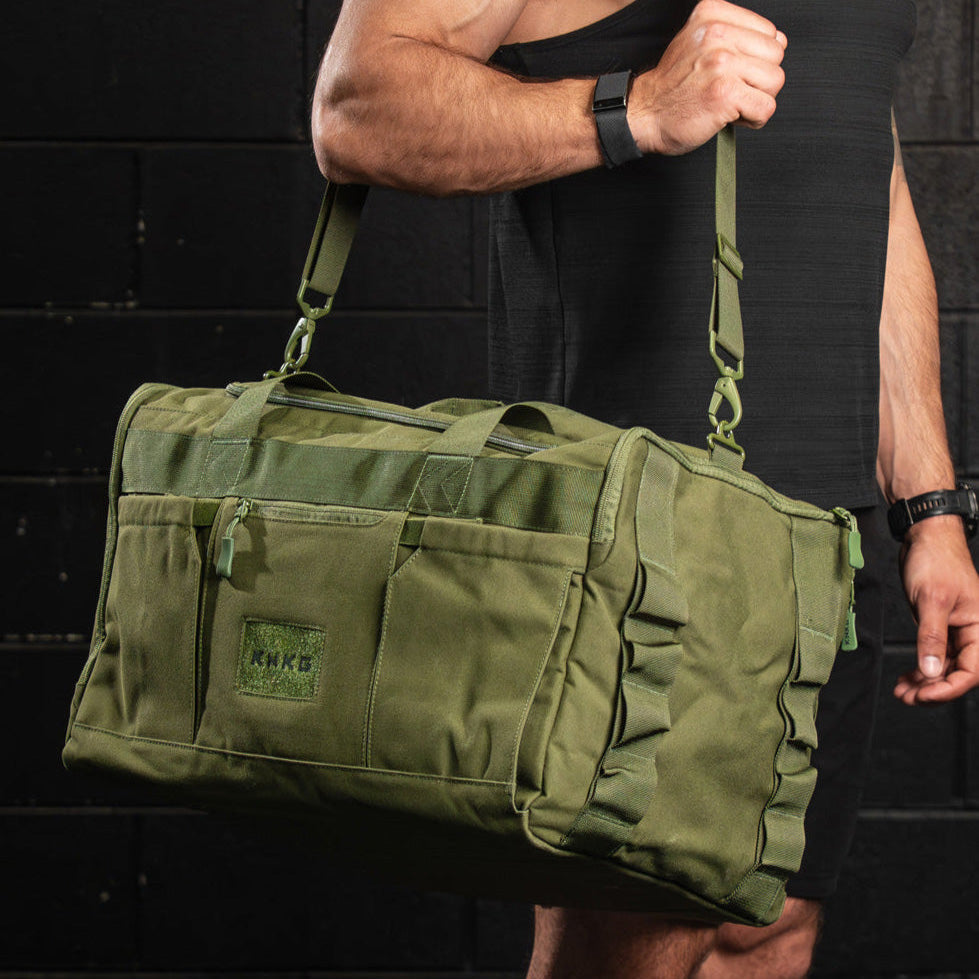 King Kong CORE 51L gym duffel in Green