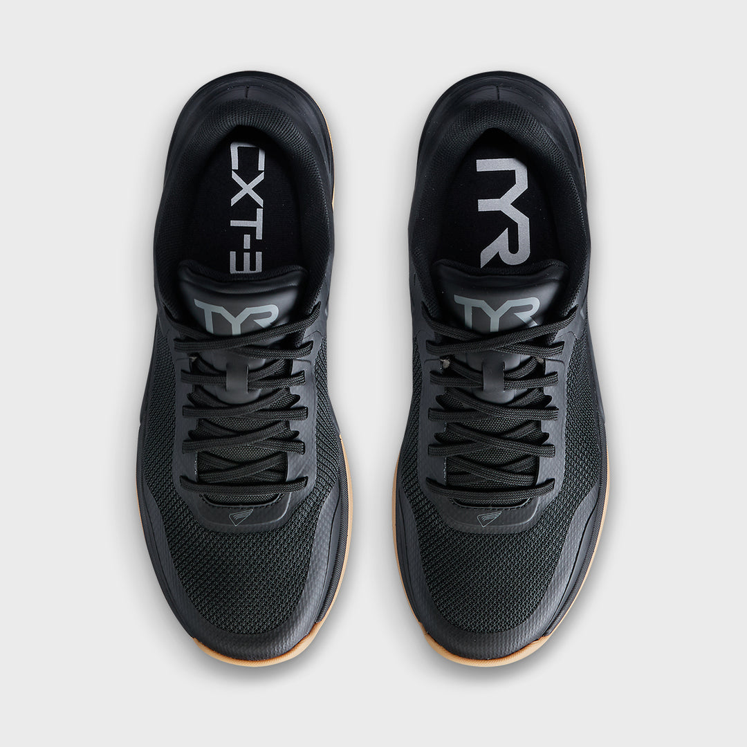 TYR - CXT-3 TRAINER - BLACK/GUM - SHIPS LATE FEB