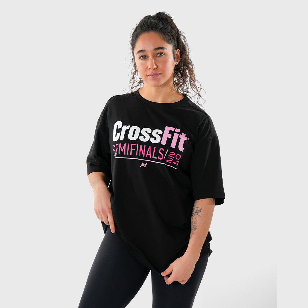 Northern Spirit - CrossFit® Smurf Patchwork Oversized T-Shirt - Torian Pro - INK