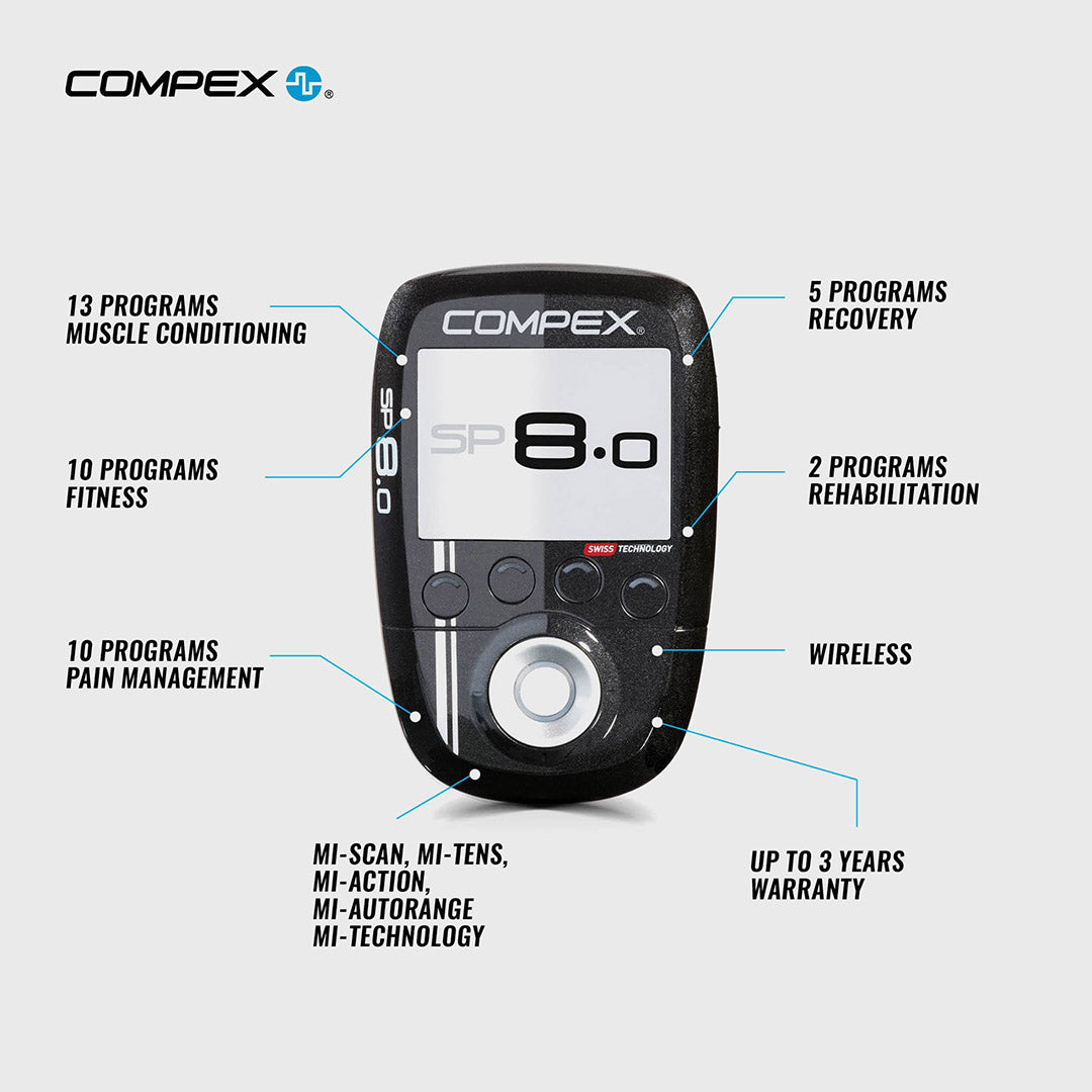 Compex SP 8.0 Wireless Muscle Stimulator
