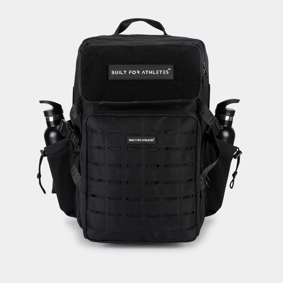 BUILT FOR ATHLETES - 45L HERO 3.0 BACKPACK - BLACK