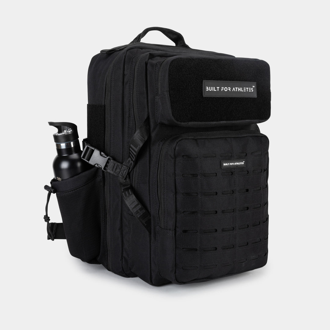 BUILT FOR ATHLETES - 45L HERO 3.0 BACKPACK - BLACK