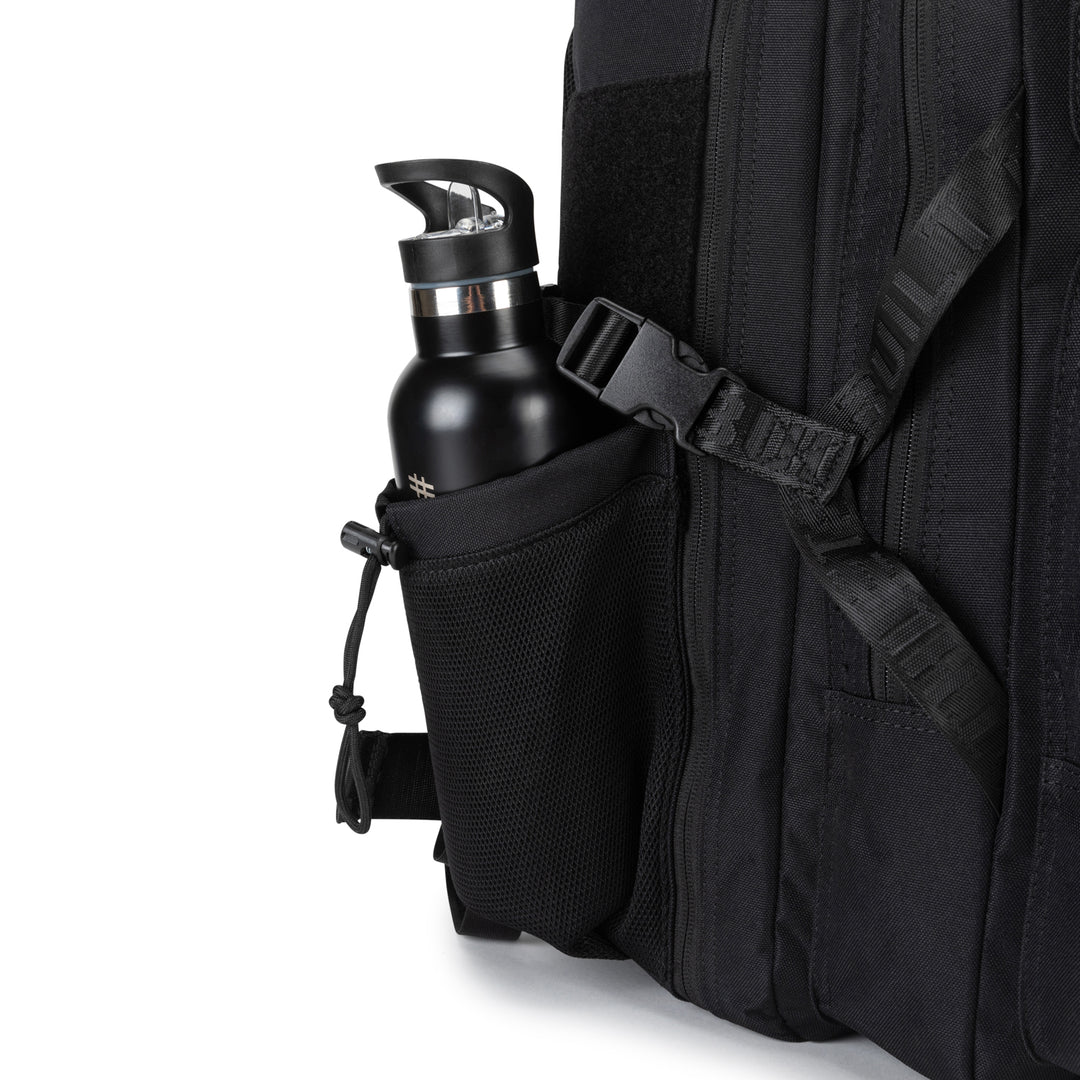 BUILT FOR ATHLETES - 45L HERO 3.0 BACKPACK - BLACK