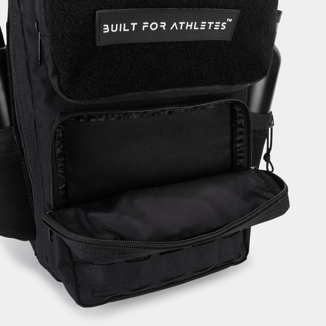 BUILT FOR ATHLETES - 15L HERO 3.0 BACKPACK - BLACK