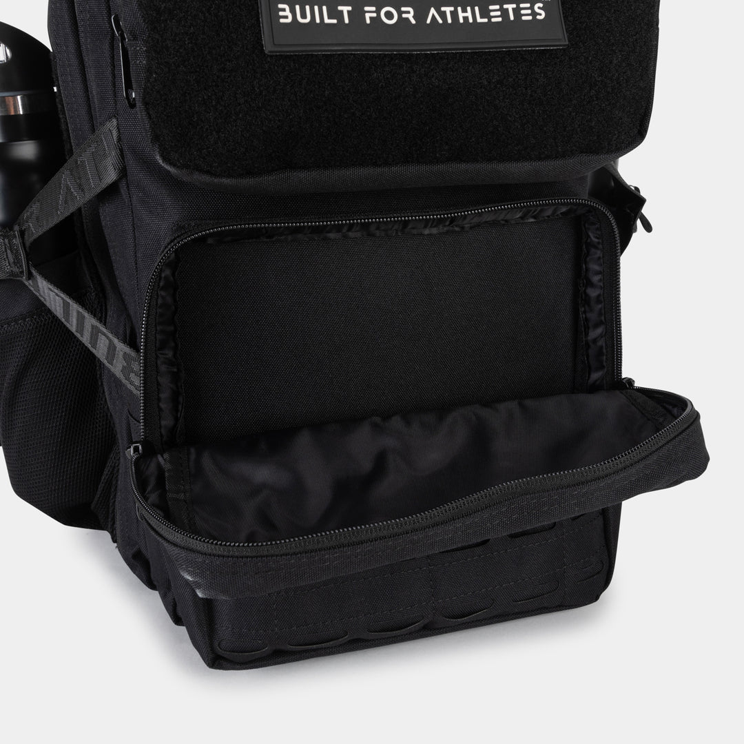 BUILT FOR ATHLETES - 25L HERO 3.0 BACKPACK - BLACK