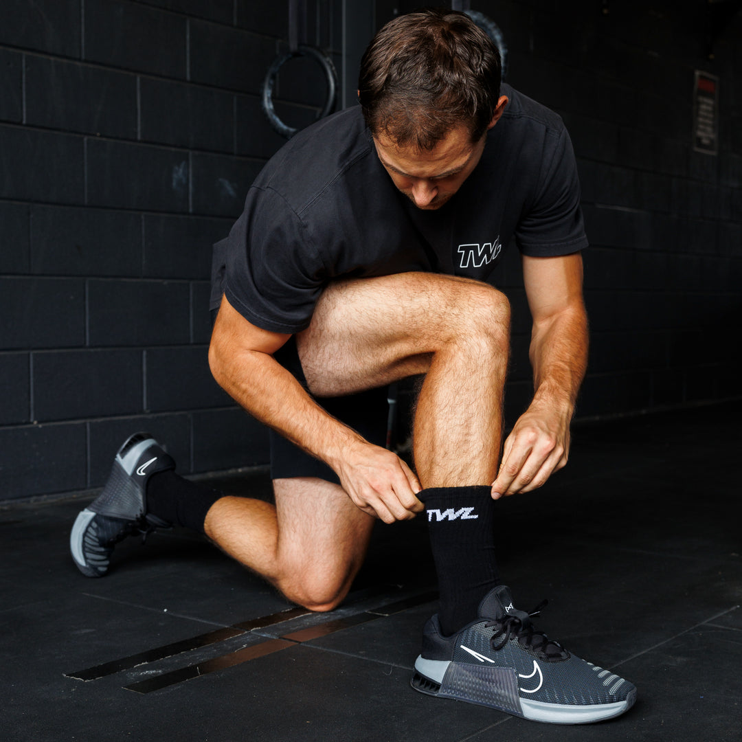 TWL - CREW SOCKS - BLACK