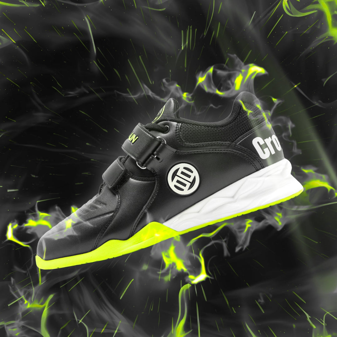 LUXIAOJUN - CrossFit® PowerPro Weightlifting Shoes by LU (Pukie Green)