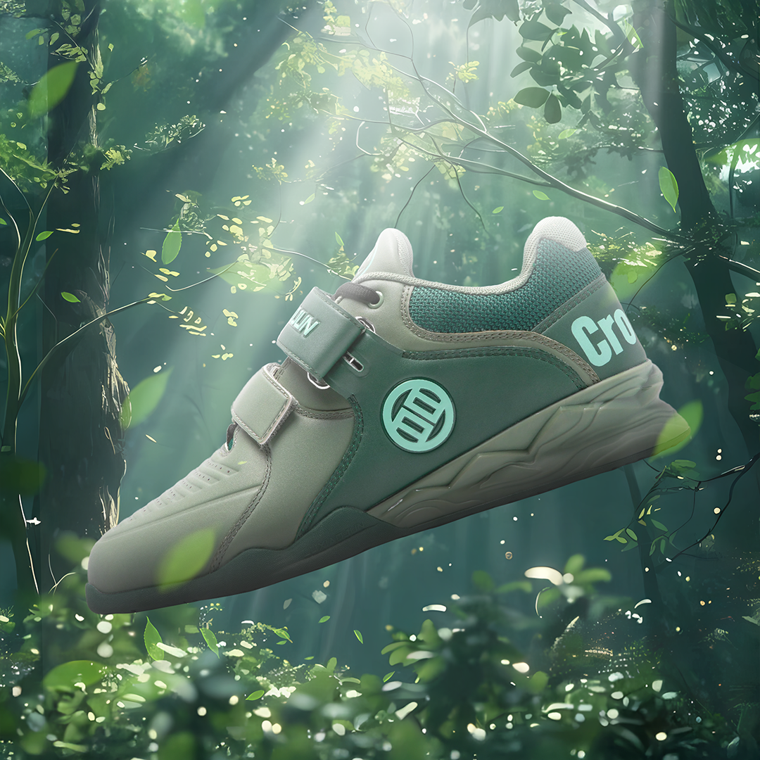 LUXIAOJUN - CrossFit® PowerPro Weightlifting Shoes by LU (Ranger Green)