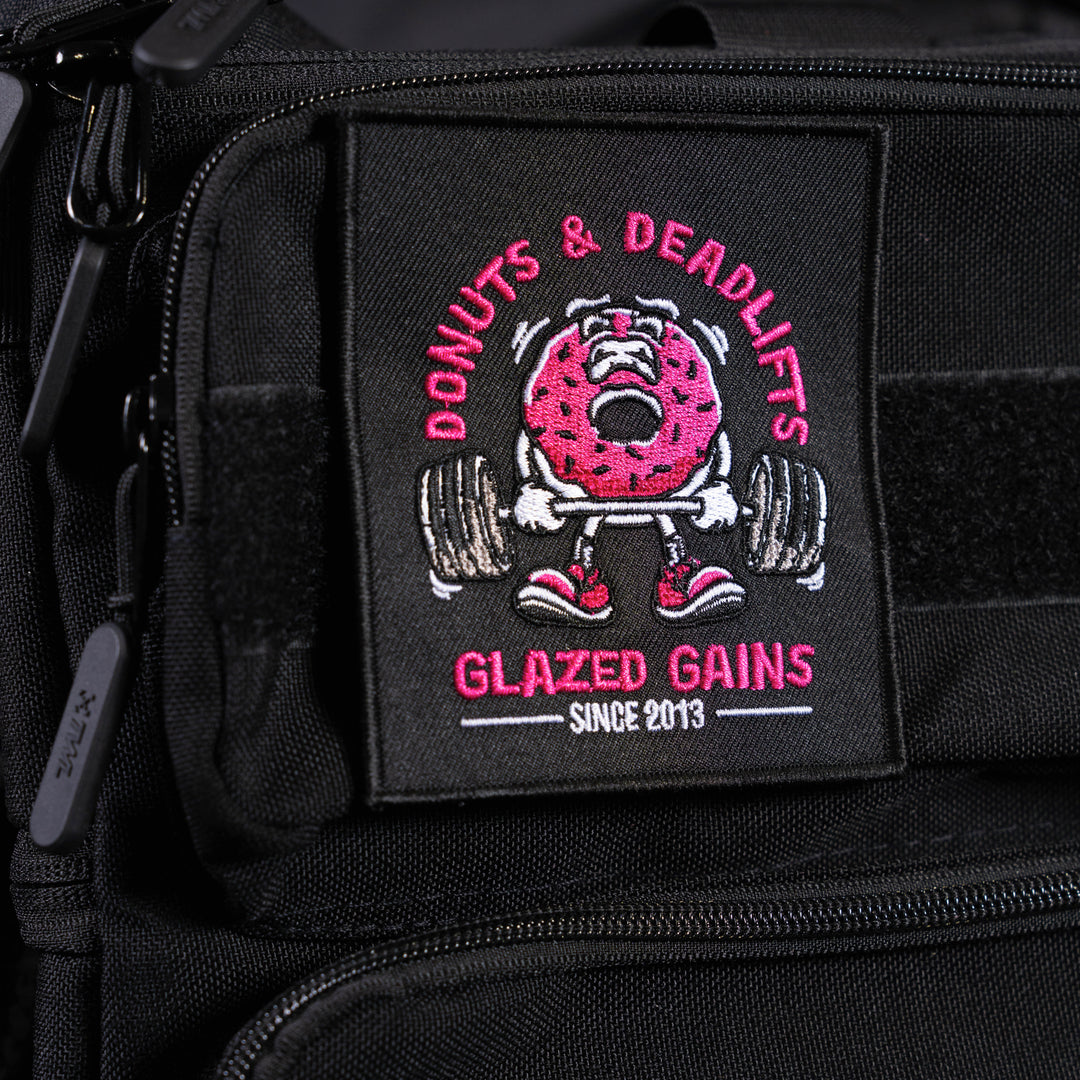 TWL - VELCRO PATCH - DONUTS AND DEADLIFTS