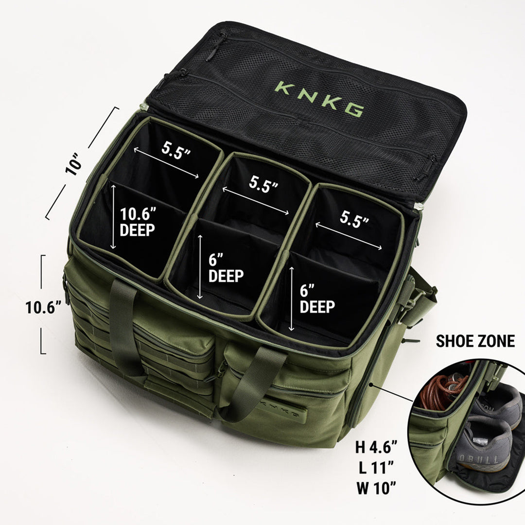King Kong - CONQUER Duffel 40L - Green