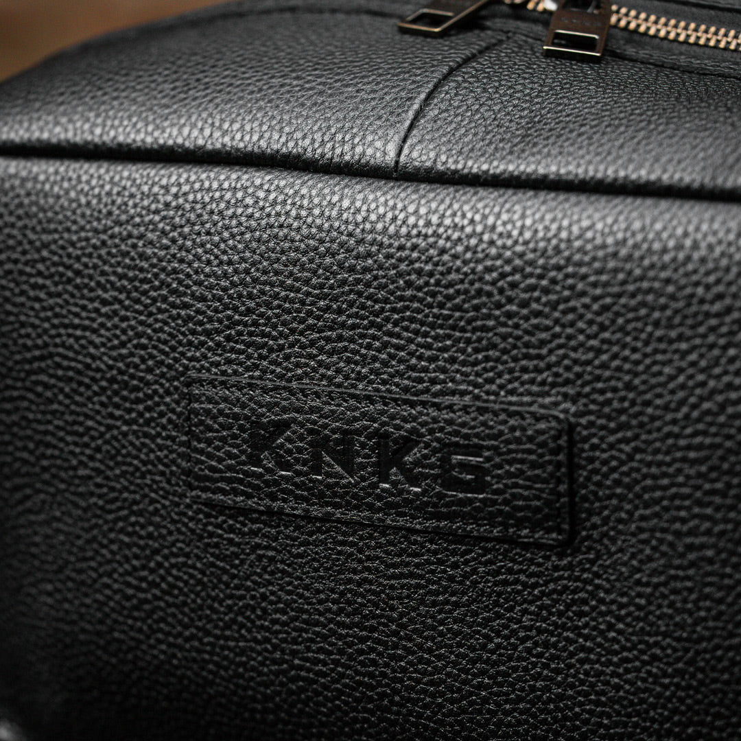 King Kong - HERITAGE Leather Backpack 23L - Black