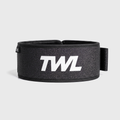 TWL - HYBRID VELCRO LIFTING BELT - 4" - BLACK SPARKLE