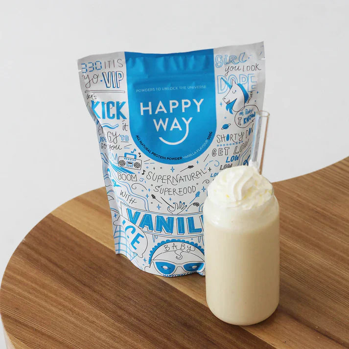 Happy Way - Vanilla Whey Protein Powder